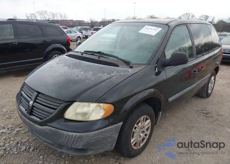 2007 Dodge Caravan Se from USA, damaged, VIN 1D4GP25B17B117698